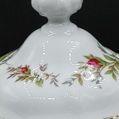 #178 Johann Haviland Porcelain Rose Teapot