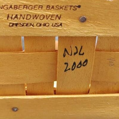 #179 (2) Longaberger Baskets 