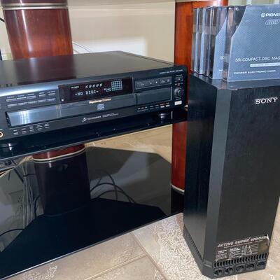 #184 Sony CD and Active Super Woofer 