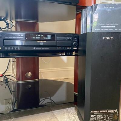 #184 Sony CD and Active Super Woofer 