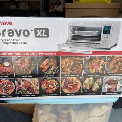 Lot 58  NuWave Bravo XL Air Fryer and Oven