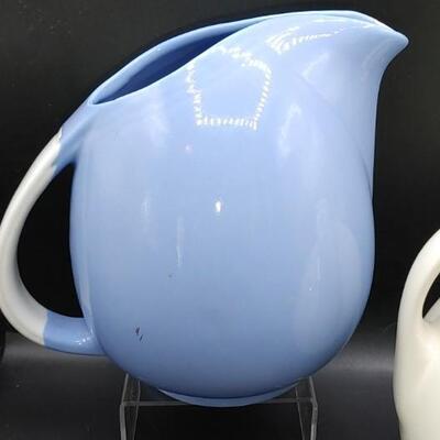 #191  (2) Vintage Ball Pitchers