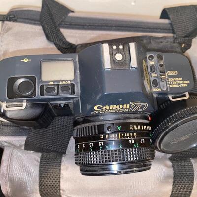 #194 Vintage Cannon T70 Film Camera