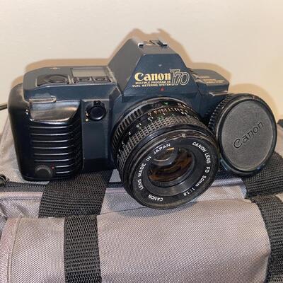 #194 Vintage Cannon T70 Film Camera