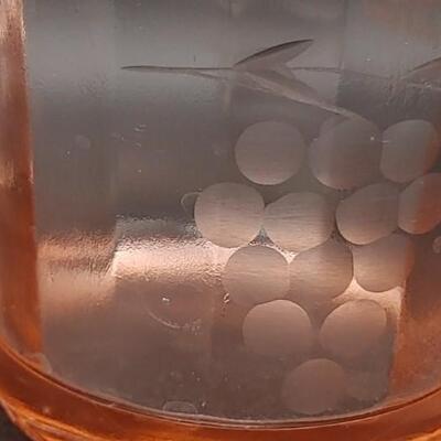 #193 Pink Depression Glass Cream & Sugar