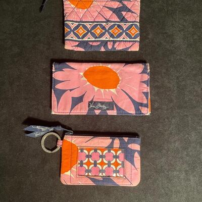 Lot 108  Vera Bradley 3 pc Wallet set
