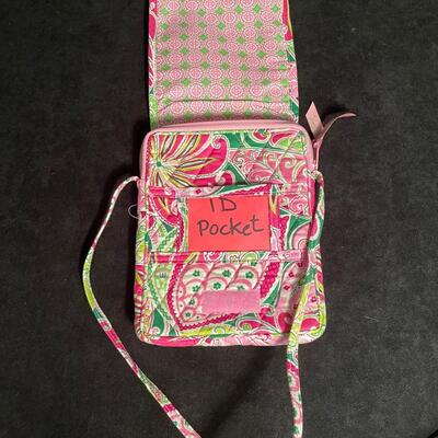 Lot 109  Vera Bradley Crossbody Wallet Bag