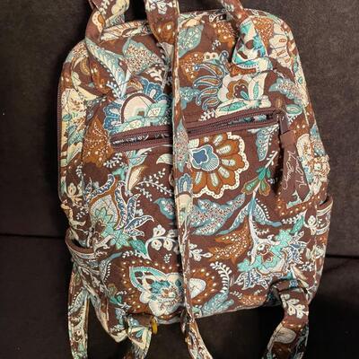 Lot 118  Vera Bradley Campus Bag and Lunch Bag