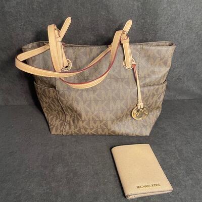 Lot 121  Michael Kors Handbag and Wallet
