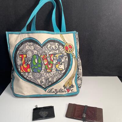 Lot 125  Brighton Tote Bag, Check Book and Coin Purse