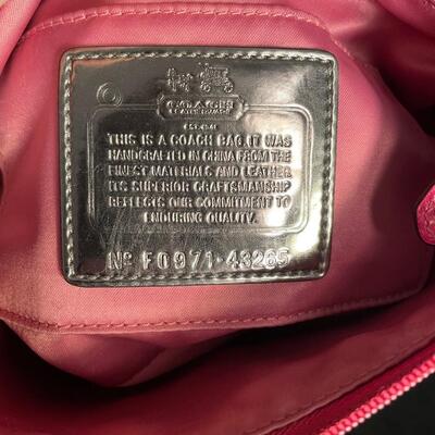Lot 126  Coach Bag and Coin Purse