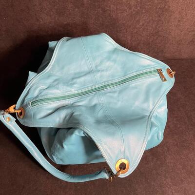 Lot 131  Turquoise Handbag