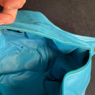 Lot 131  Turquoise Handbag