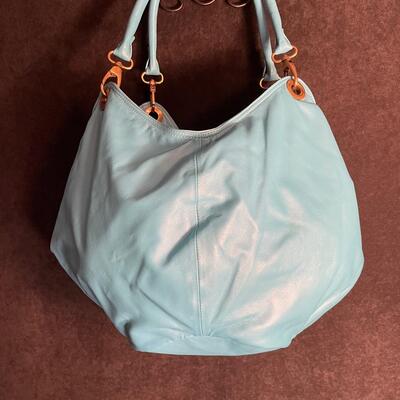 Lot 131  Turquoise Handbag