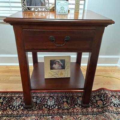 Lot 137  Small Side Table with Drawer