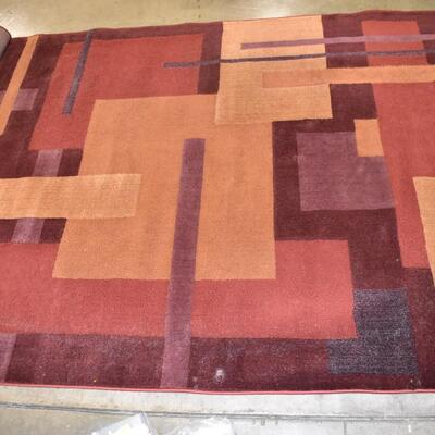 Red & Orange Area Rug by Shaw 92