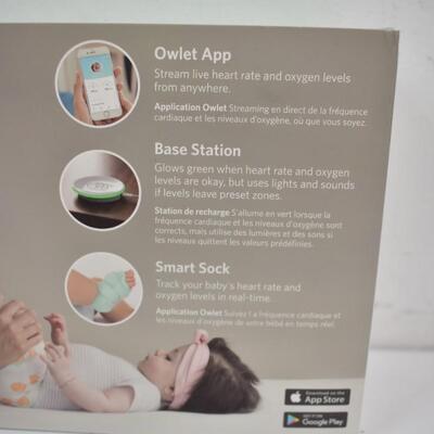 Owlet Smart Sock 2 Baby Monitor (used) Retail $299.00