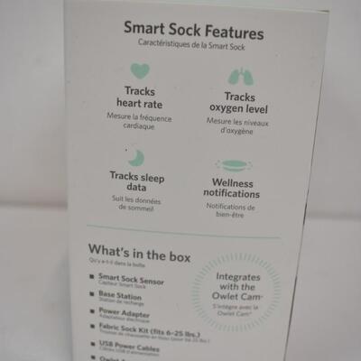 Owlet Smart Sock 2 Baby Monitor (used) Retail $299.00
