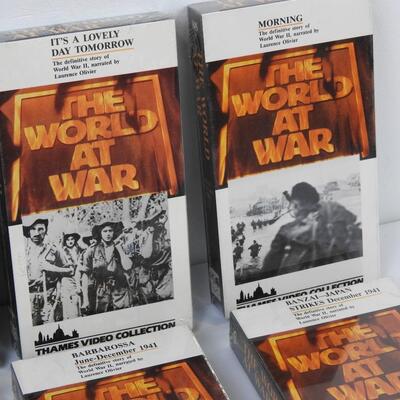 10pc VHS: The World At War Series