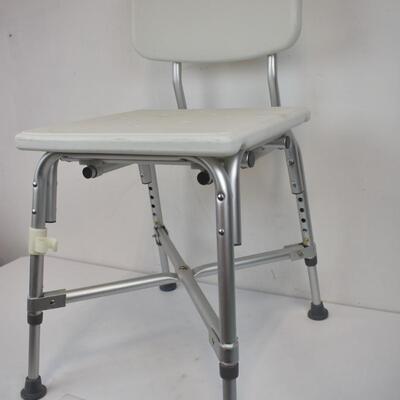 Adjustable Height Shower Chair by Medline