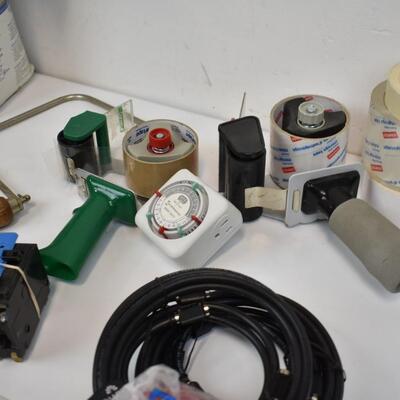 Various Tools and Home Improvement: Tape Dispensers, Dryer Vent Kit, etc