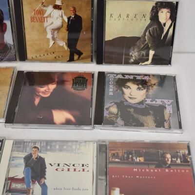 12 CDS: Cat Stephens Footsteps in the Dark -to- Michael Bolton All That Matters