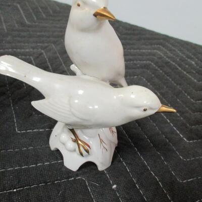 Lot 9 - Home Decor -Vintage Erphila Germany Birds figurine & Parian Ware