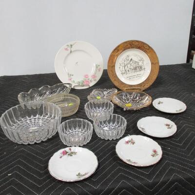 Lot 11 - Collector Plates & Crystal Dishes