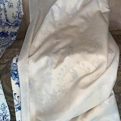 #199 Blue and White Toile de Jouy 