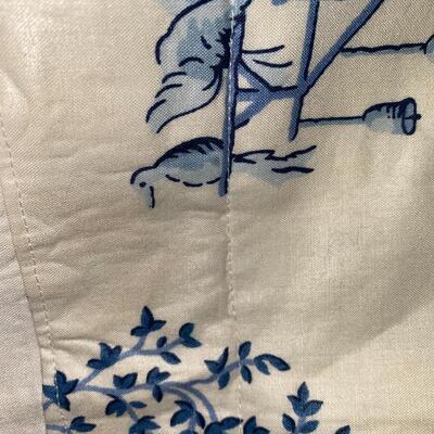#199 Blue and White Toile de Jouy 