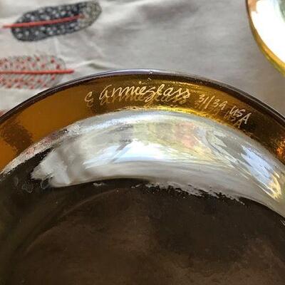 Annieglass Roman Antique Dinnerware Gold Rimmed China (25 pieces). Local pick up only in Auburn, CA.