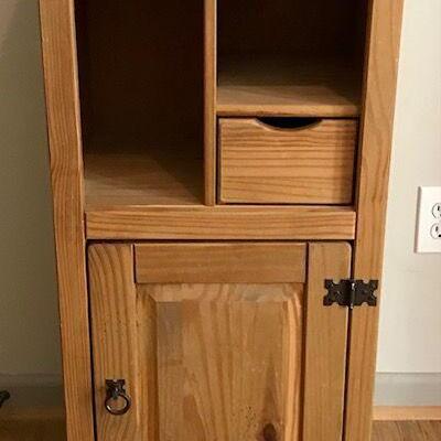 Pine Cabinet. Local pick up only in Auburn, CA.