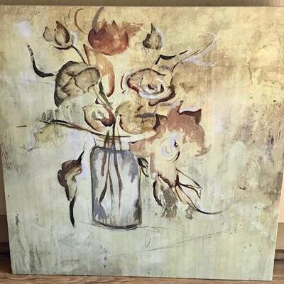 Jamie Packard Giclee On Canvas Zen Setting 2. Local pick up only in Auburn, CA.