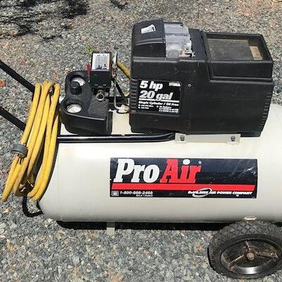 Pro Air Air Compressor. Local pick up only in Auburn, CA.