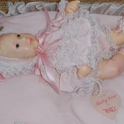 #200 Baby Lisa Effanbee Doll 1980 AWESOME W Tags