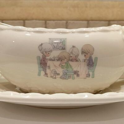 Enesco "Precious Moments" Gravy Dish 1994
