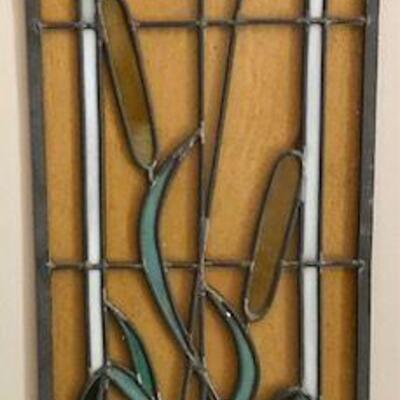 Calla Lily Stained Glass. Local pick up only in Auburn, CA.