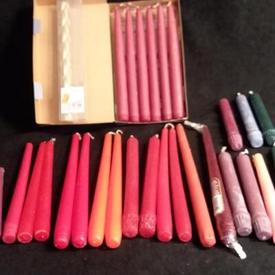 Lot 196 Miscellaneous Taper Candles