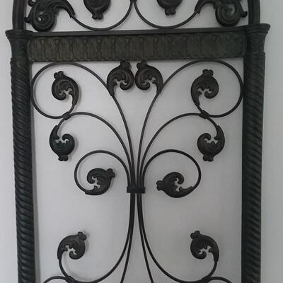 Lot 212  Metal Arched Wall Art