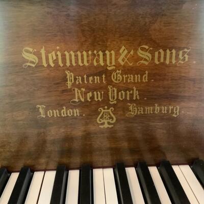 1909 STEINWAY 7â€™ PATENT GRAND PIANO (Restored)