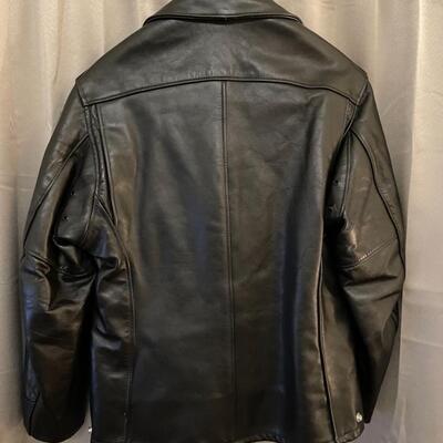 Vintage Black Leather Jacket by Schott Bros