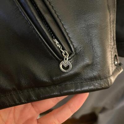 Vintage Black Leather Jacket by Schott Bros