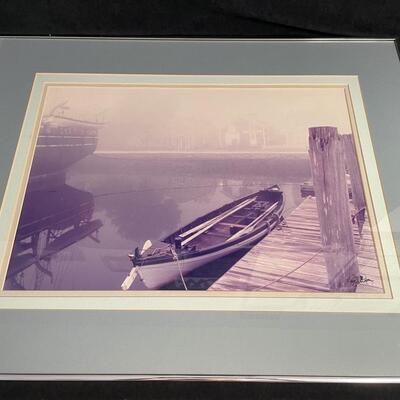 Lot 245   Boat Print "Once Upon A Time" 