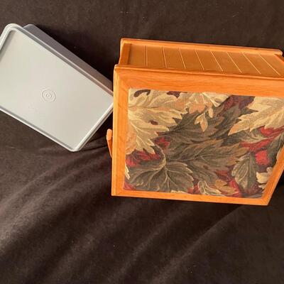 Lot 249  Sewing Kit and Tupperwear Organizing Box