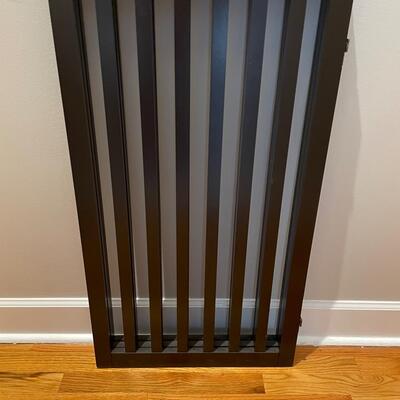 Lot 260 Dark Wooden Dog Gate 