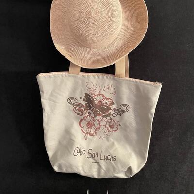 Lot 266  Talbot Sun Hat, Coco Beach Bag, Sunflower Frame