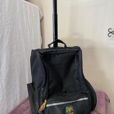 Lot 273  Rolling Pet Carrier