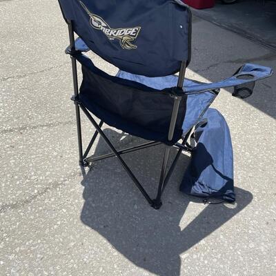 Lot 289  Cambridge Christian Blue Soccer Chair