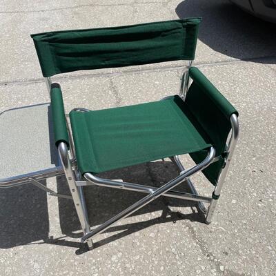Lot 290 Green Folding Camp Chair