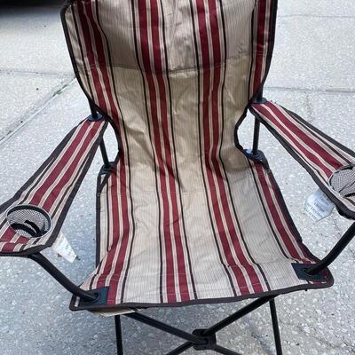 Lot 291 Striped Soccer Chair